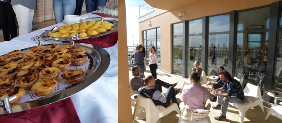 Custard tarts all round.